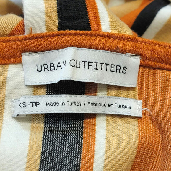 Urban Outfitters Striped Jumpsuit Sleeveless Wide Leg Boho Summer Casual Soft XS - Picture 12 of 15